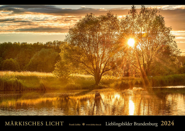 Kalender Märkisches Licht 2024 "Lieblingsbilder Brandenburg" im Format A2 42cm x 59,4cm